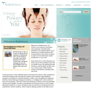 Radiokinesis Brings Kinesiology to a new level