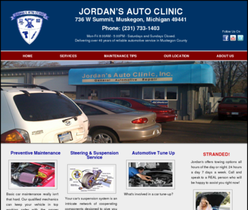 Muskegon Auto Repair Brakes cars auto repair (231) 733-1403, Jordans Auto Clinic