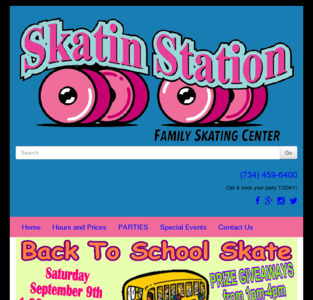 Canton Skating Rink parties 734-459-6401